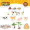 Dierenfiguren Colorbaby 19 Onderdelen Boerderij Plastic 13 x 8 x 3 cm (6 Stuks)