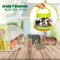 Dierenfiguren Colorbaby 19 Onderdelen Jungle Plastic 14 x 6 x 5 cm (6 Stuks)