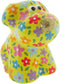 Dierenspaarpot, h: 7-10 cm, 4 stuks, wit