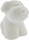 Dierenspaarpot, h: 7-10 cm, 4 stuks, wit