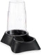 Dierenvoederbak Dispenser Zwart Polypropyleen 3,5 L 21,5 x 32,5 x 32,5 cm (4 Stuks)