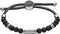 Diesel Beads Armband (Lengte: 16.50-25.00cm) - Zwart