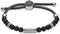 Diesel Beads Armband (Lengte: 16.50-25.00cm) - Zwart