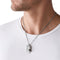 Diesel DX1156040 Double Pendant Herenketting - 50 cm