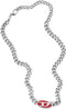 Diesel DX1446040 Heren Collier - Zilverkleurig