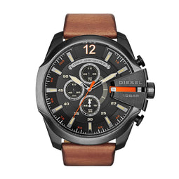 Diesel Mega Chief DZ4343 Herenhorloge 51 mm - Grijs