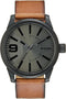 Diesel Rasp DZ1764 Herenhorloge 46 mm - Zwart