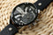 Diesel The Daddies DZ7313 - Horloge - 57 mm - Leer - Zwart