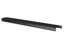 DIFFUSER (BOVEN) VOOR REEKS PROFIELEN 'WALL LED LAMP, SL' - POLYCARBONAAT - UV-BESTENDIG - 2 m - MAT ZWART