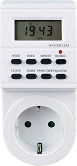 Digitaal Timer Silver Electronics 49401 3600W Wit