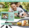 Digitale camera, 1080P kindercamera met kaart van 32 GB FHD 44MP vlogcamera met LCD-scherm 16x zoom Compacte draagbare mini-oplaadbare camera voor studenten, tieners, meisjes, jongens, groen