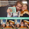 Digitale camera, 1080P kindercamera met kaart van 32 GB FHD 44MP vlogcamera met LCD-scherm 16x zoom Compacte draagbare mini-oplaadbare camera voor studenten, tieners, meisjes, jongens, groen