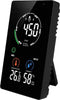 Digitale CO² meter met geïntegreerde thermo- en hygrometer NDIR CO2 monitor MX6055 CO₂-meter Zwart