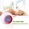 Digitale MuziekWekker - Led - Kunststof - 9.5x9x9.5 cm - Blauw