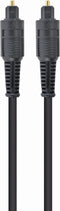 Digitale optische Toslink audio kabel - 4mm / zwart - 7,5 meter