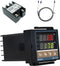 Digitale temperatuurregelaar REX-C100 0 °C ~ 1150 °C alarm PID temperatuurregelaar kits digitale intelligente thermostaat relais uitgang met K-type