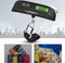 Digitale Trolley Bagageweegschaal, Reisbagageweegschaal T-vormige Hangweegschaal, 50 kg Capaciteit,