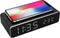 Digitale wekker met draadloze lader met Qi Wireless Charging technologie - 1A / zwart