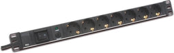 Digitus 19'' Outlet Strip 7 AC-uitgang(en) 250 V Zwart 2 m