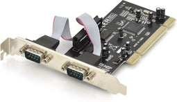 Digitus 2 poorten Seriële interfacekaart Serieel (9-pol.) PCI