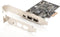 Digitus 3 poorten FireWire 400-controllerkaart FireWire 400 PCIe