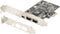 Digitus 3 poorten FireWire 400-controllerkaart FireWire 400 PCIe