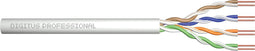 Digitus ACU-4511-305 Netwerkkabel CAT 5e U/UTP 4 x 2 x 0.2 mm² Grijs-wit (RAL 7035) 305 m