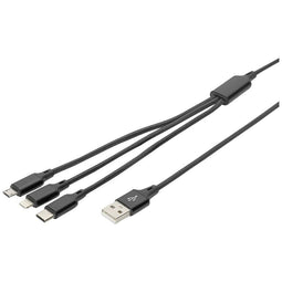 Digitus AK-300160-010-S USB-laadkabel 1 stuk(s)