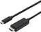 Digitus AK-300330-050-S USB-C-displaykabel USB-C / HDMI Adapterkabel USB-C stekker, HDMI-A-stekker 5.00 m Zwart Afgesch