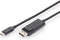 Digitus AK-300333-020-S video kabel adapter 2 m USB Type-C DisplayPort Zwart