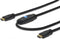 Digitus AK-330118-100-S HDMI-kabel HDMI Aansluitkabel HDMI-A-stekker, HDMI-A-stekker 10.00 m Zwart 4K UHD, Audio Return