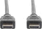 Digitus AK-330124-020-S HDMI-kabel HDMI Aansluitkabel HDMI-A-stekker, HDMI-A-stekker 2.00 m Zwart 8K UHD, Vergulde stee