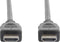 Digitus AK-330124-050-S HDMI-kabel HDMI Aansluitkabel HDMI-A-stekker, HDMI-A-stekker 5.00 m Zwart 8K UHD, Vergulde stee