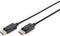 Digitus AK-340103-030-S DisplayPort-kabel DisplayPort Aansluitkabel DisplayPort-stekker, DisplayPort-stekker 3.00 m Zwa