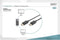 Digitus AK-340103-030-S DisplayPort-kabel DisplayPort Aansluitkabel DisplayPort-stekker, DisplayPort-stekker 3.00 m Zwa