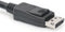 Digitus AK-340106-020-S DisplayPort-kabel DisplayPort Aansluitkabel DisplayPort-stekker, DisplayPort-stekker 2.00 m Zwa