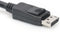 Digitus AK-340106-050-S DisplayPort-kabel DisplayPort Aansluitkabel DisplayPort-stekker, DisplayPort-stekker 5.00 m Zwa
