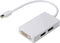 Digitus AK-340509-002-W DisplayPort / HDMI / DVI Adapter [1x Mini-DisplayPort stekker - 1x DisplayPort bus, HDMI-bus, D
