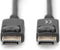 Digitus DB-340100-030-S DisplayPort-kabel DisplayPort Aansluitkabel DisplayPort-stekker, DisplayPort-stekker 3.00 m Zwa