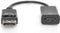 Digitus DB-340415-002-S video kabel adapter 0,2 m DisplayPort HDMI Zwart