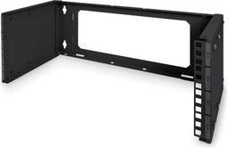 Digitus DN-19 PB-4U-SW Wandmontage patchhouder (b x h x d) 505 x 195 x 250 mm 4 HE Zwart (RAL 9005)