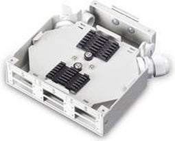 Digitus DN-96890 glasvezeladapter SC Grijs 1 stuk(s)