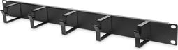 Digitus DN-97602 19 inch Kabelvoering voor patchkast 1 HE Zwart