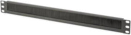 Digitus DN-97661 19 inch Afdekking met borstels voor patchkast 1 HE Zwart, Zwart (RAL 9005)