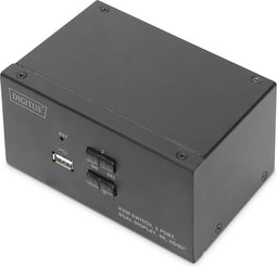 Digitus DS-12860 KVM-switch Zwart