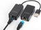 Digitus USB 2.0, Computer, Muis, Netwerk, Laptop, Toetsenbord/muis Adapter [1x USB 2.0 bus A, USB-A 2.0 stekker - 2x RJ