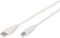 Digitus USB-kabel USB 2.0 USB-A stekker, USB-B stekker 1.80 m Beige