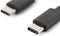 Digitus USB-kabel USB 2.0 USB-C stekker, USB-C stekker 1.00 m Zwart Afgeschermd AK-880908-010-S