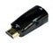 Gembird A-HDMI-VGA-02 - HDMI naar VGA adapter - 3,5mm Jack - Zwart
