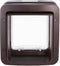 SureFlap Microchip Huisdierluik L - Bruin - 18 x 17 cm